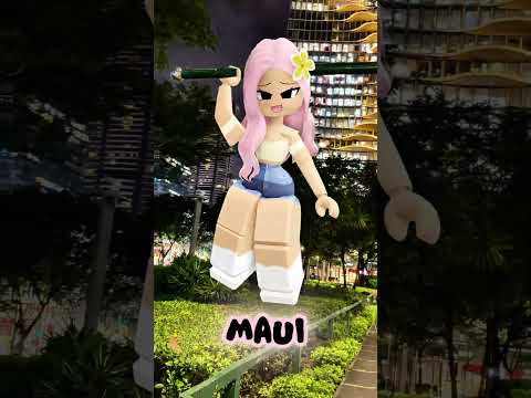 MAUI WOWIE 💃 trend but in ROBLOX😂 #roblox #rblx #robloxedit #hungergamestiktok #trend #shorts