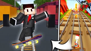 SUBWAYSURFERS in MINECRAFT 🎢 Minecraft Freizeitpark