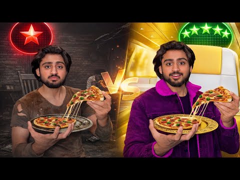 Cheap VS Expensive Pizza | Saad Ky Vlog.