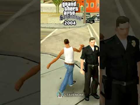 🍾👮♂️ Que Pasa si nos Emborrachamos Enfrente de un Policía en Todos los GTA? 🍾👮♂️