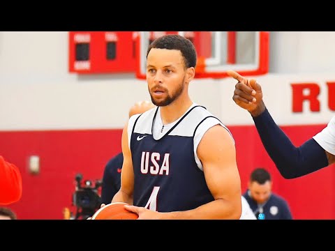 Warriors' Steph Curry Training Hard On His 3s Ahead Of His First Olympics