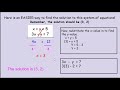 Solving Systems of Equations with Elimination Techniques