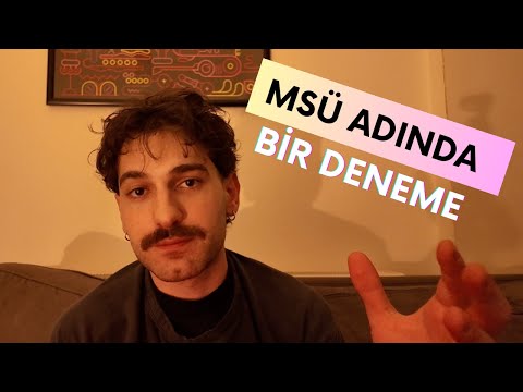 MSÜ'ye Türkiye Geneli Deneme Olarak Girecekler Selam 👋 | YKS Hocan