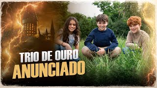 SÃO PERFEITOS! O TRIO DA SÉRIE DE HARRY POTTER DA HBO É ANUNCIADO!