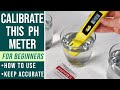 pH Meter Calibration and Usage