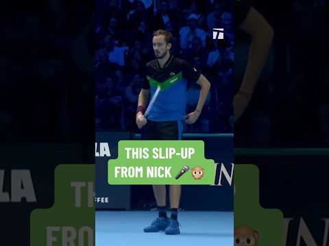 Kyrgios’ Commentator Slip-Up 😬