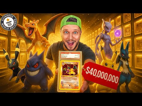 J'ai Découvert la plus GRANDE COLLECTION de Cartes POKEMON au Monde (40 000 000$)