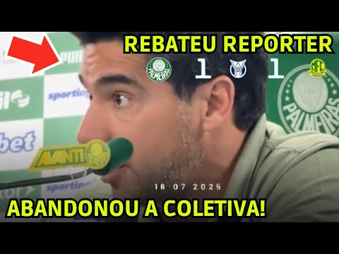 OLHA O QUE O ABEL FERREIRA FALOU APÓS PALMEIRAS 1X1 MIRASSOL