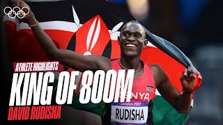 David Rudisha's Incredible WORLD RECORD 🇰🇪 | Men's 800m London 2012 | Athlete Highlights