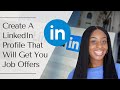 Optimizing Your LinkedIn Profile