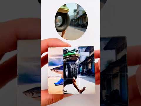 Creative Brainrot MEME Magnetic Cube Toy๐งฒ #diy #italianbrainrot