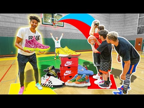 Win a Game of Knockout, I'll Buy You NEW Shoes!