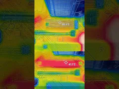 M.2SSDのちょっとした疑問！～ラベルって剥がすと冷却効率上がる？～ #shorts  #自作パソコン