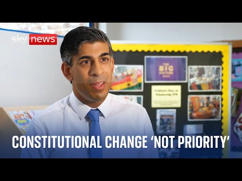 Northern Ireland: PM Rishi Sunak downplays chances of Irish unity referendum