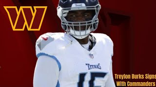 Treylon Burks Signs With Commanders! | 2025 NFL Season 