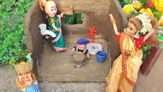 Barbie Doll All Day Routine In Indian Village/Seeta Ki Kahani Part -188/Barbie Doll Hindi Story||