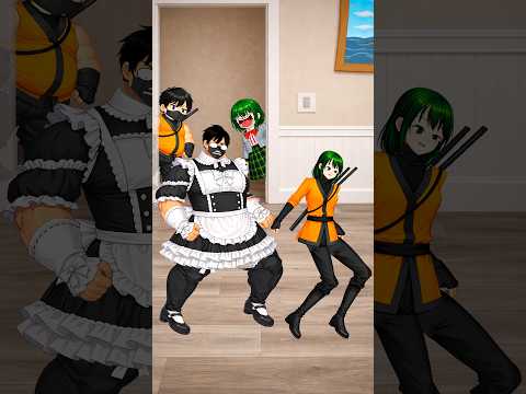 Sakura School Simulator: Dancing Challenge with Mama & Papa #sakuraschoolsimulator