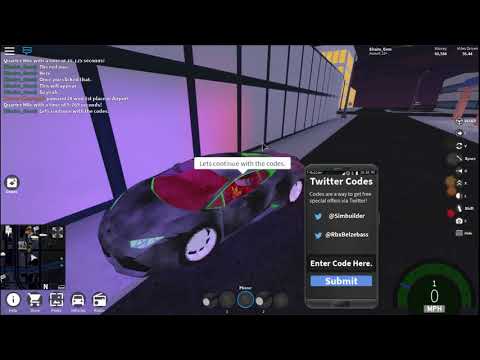Simbuilder Codes 2019 07 2021 - twitter codes for roblox vehicle simulator