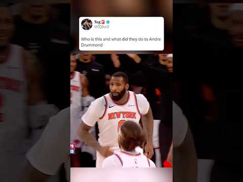 <strong>Andre</strong> Drummond is moving different 🔥
