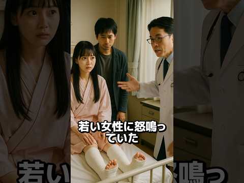 病室にいるある新婚夫婦