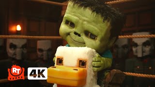 A Minecraft Movie (2025) 4K - CHICKEN JOCKEY!!! (and Enderman) | Movieclips