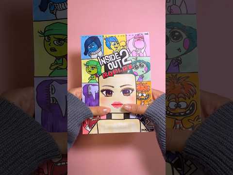 Inside out 2 & roblox blind bag 인사이드아웃2 & 로블록스 블라인드백 #insideout #blindbag #papercraft #diy #disney