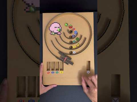 DIY kirby pinball with cardboard