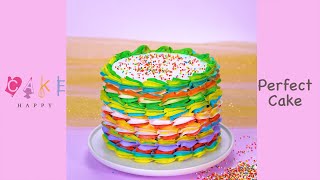 SIMPLE COLOR CAKE DECORTS