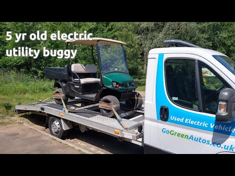 A quick walk around a Cushman Hauler Pro electric buggy