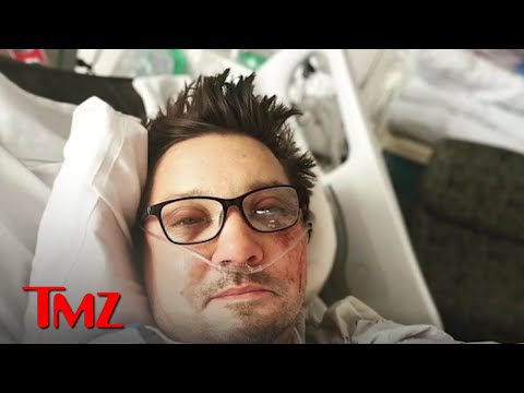 Jeremy Renner Shares Photo of Injuries Following Snowplow Accident | TMZ TV