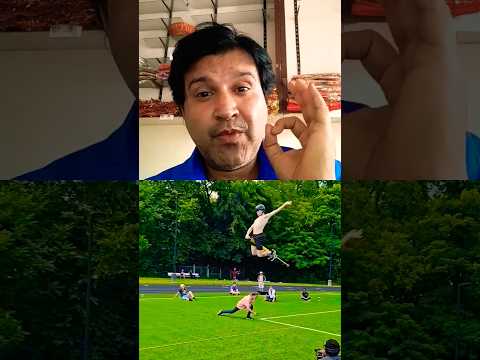 NEW WORLD RECORD Longest Forward Jump 😮 its amazing #shorts #trending #viral #worldrecord