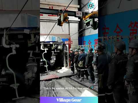 Their Morning Commute is WILDER Than My Entire Life!😂 This Mine Cart Ride is NO Joke! #mining #work