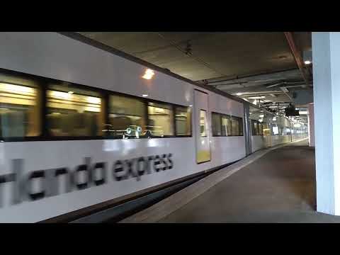 Arlanda Express lämnar Stockholm C