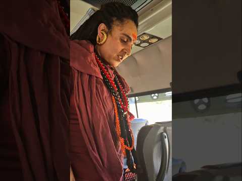 Aghori sadhwi chanchal nathji trevler bus 🚌 me #baba #mahadev #reel #mataji #trending #aartikhurana