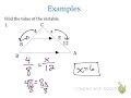 Proportions and Overlapping Triangles