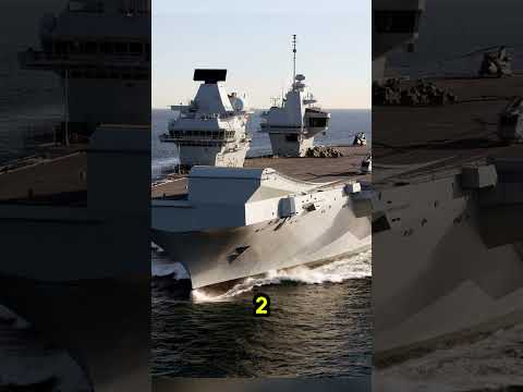 Top 4 Deadliest Aircraft Carriers in the World #shorts