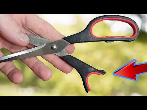 Don't throw away the broken scissors. A gorgeous DIY with your own hands