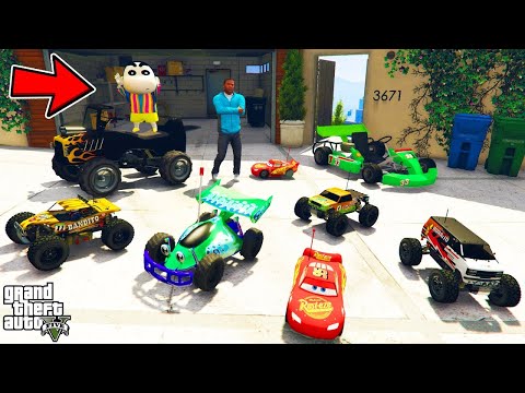 GTA 5  Franklin And Shinchan Buy Mini RC Monster Toy Car In GTA 5 | RIM GAMER