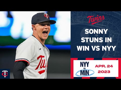 Yankees vs. Twins Game Highlights (4/24/23) | MLB Highlights video clip