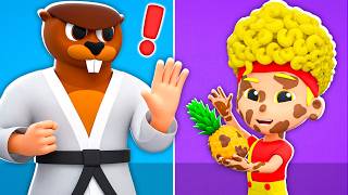 Clean Hands & Yummy Fruits! | D Billions Kids Songs