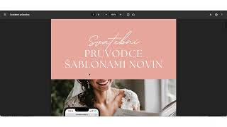 Jak vypadají mé šablony svatebních novin