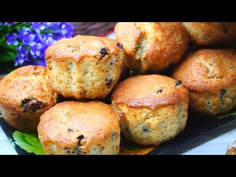 Самые Вкусные и Быстрые Кексы на кефире