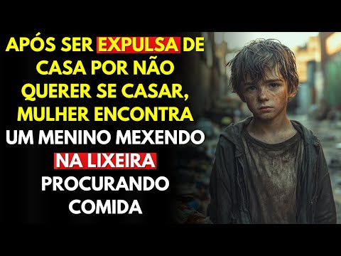 Após Ser Expulsa De Casa Por Não Querer Se Casar, Mulher Encontra Menino Procurando Comida No Lixo