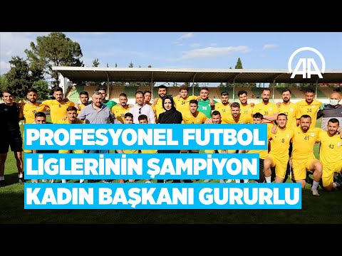 Futbol serüveninde ‘Şampiyon kadın başkan’ unvanına sahip olmanın gururunu yaşıyor