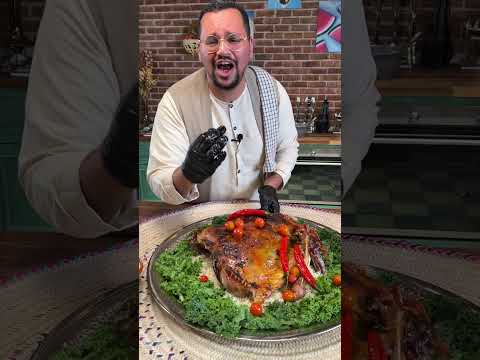 كتف خروف محشي ورق عنب 🥩🍁 يدوخك بتقميرته