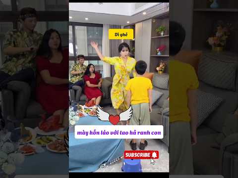 Dì ghẻ đáng trách và cậu con đáng thương.#shorts