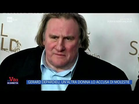 Gerard Depardieu, un'altra donna lo accusa di molestie - La Vita in diretta - 28/02/2024