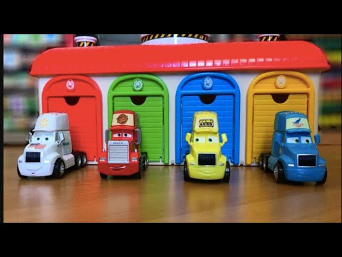 Disney Cars Toys Lightning McQueen and Trucks