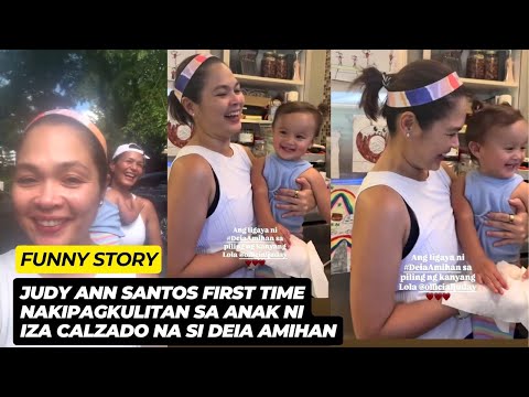 Judy Ann Santos NAGULAT sa REAKSYON ng ANAK ni Iza Calzado sa UNANG KULITAN nila! PANOORIN