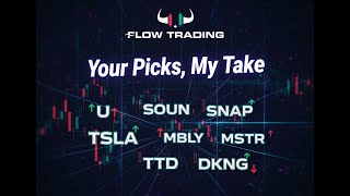 Breaking Down Your Stock Picks: What’s Actually Worth Buying Right Now | U, TSLA, SOUN, SNAP, MBLY..